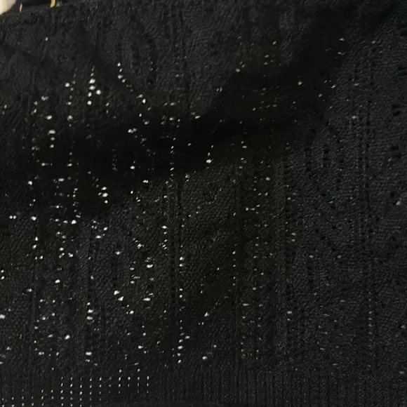 American Eagle By Aerie Real Power Wireless Push Up Paisley Lace Black Bra NEW - Picture 8 of 8